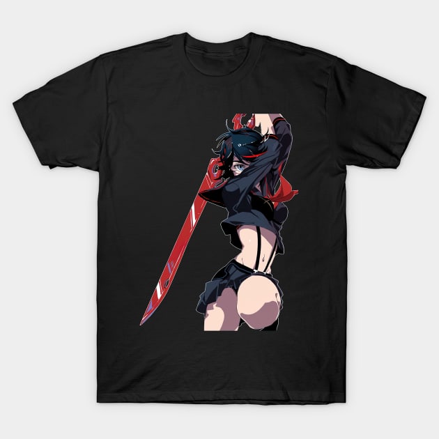 Ryuko Matoi Kill La Kill T-Shirt by RhysDawson